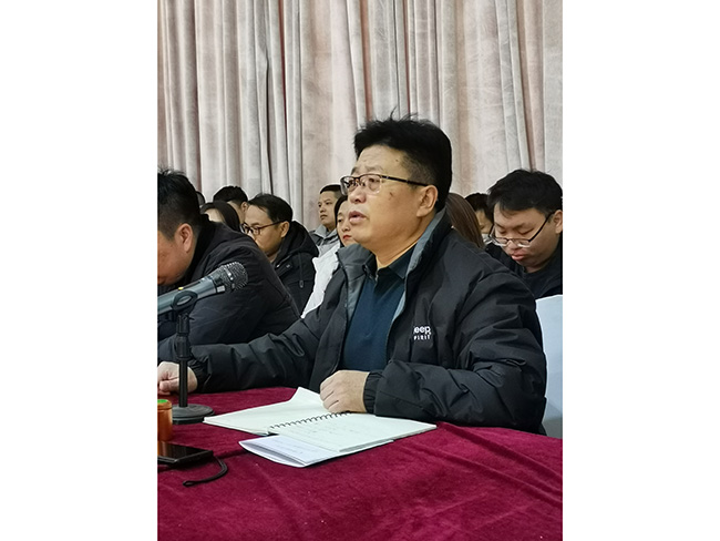 Η εταιρεία Tangshan Jinsha πραγματοποίησε την εναρκτήρια συνάντηση της Πρωτοχρονιάς